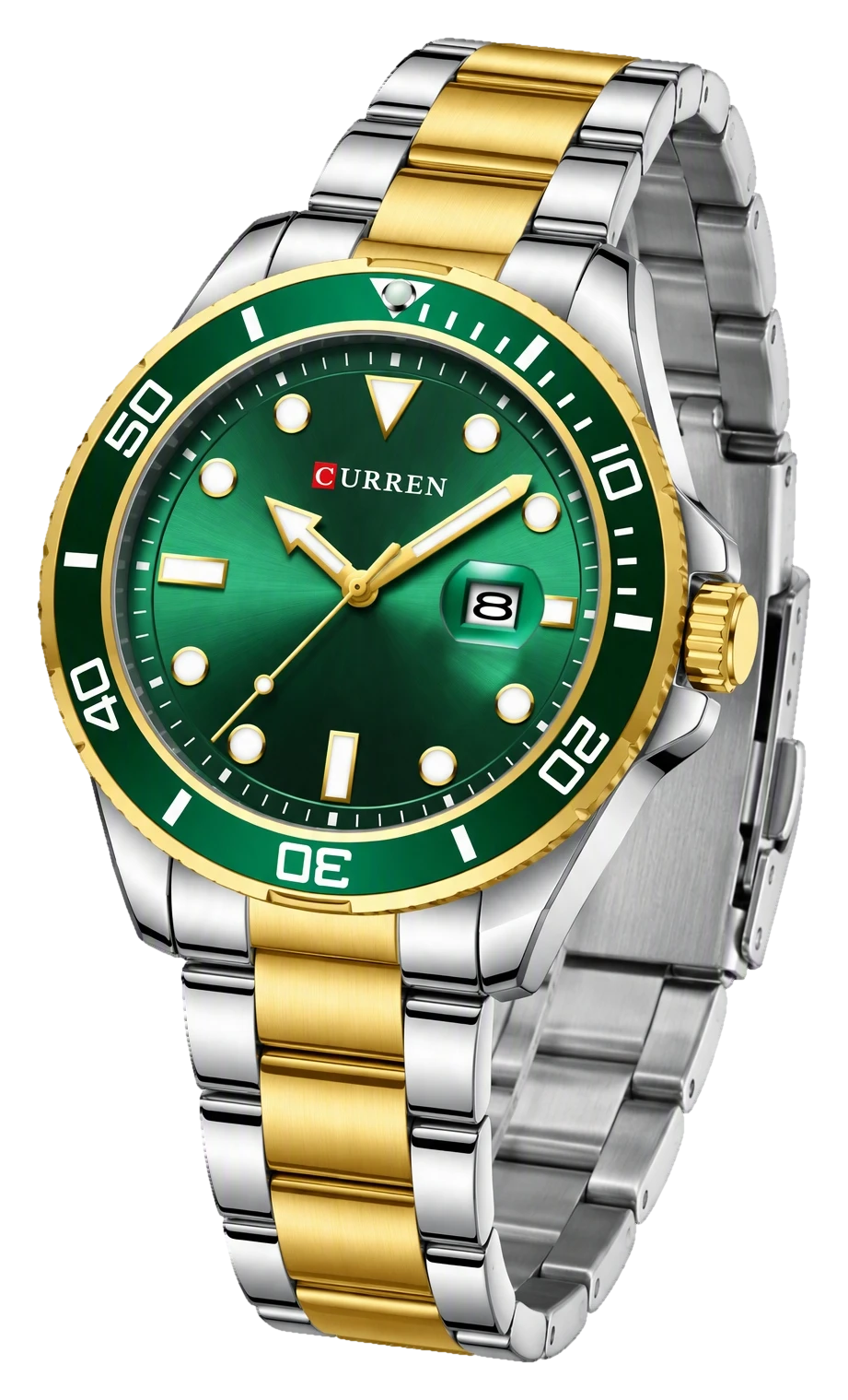 Emerald Diver Two-Tone Steel — view 2