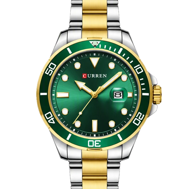 Emerald Diver Two-Tone Steel