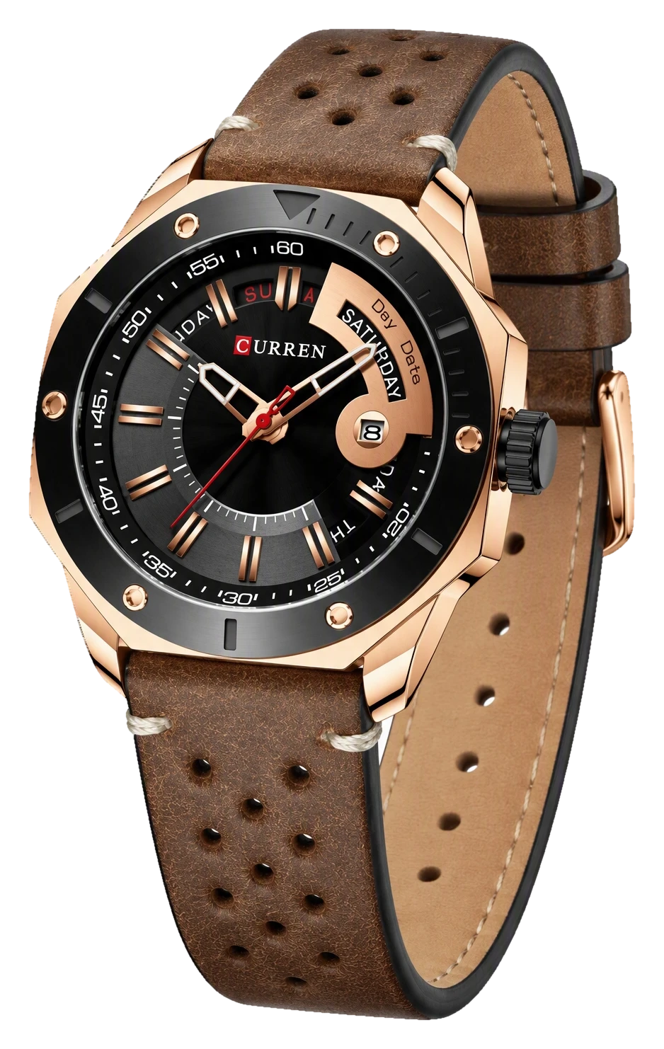 Rose Day-Date Leather — view 2