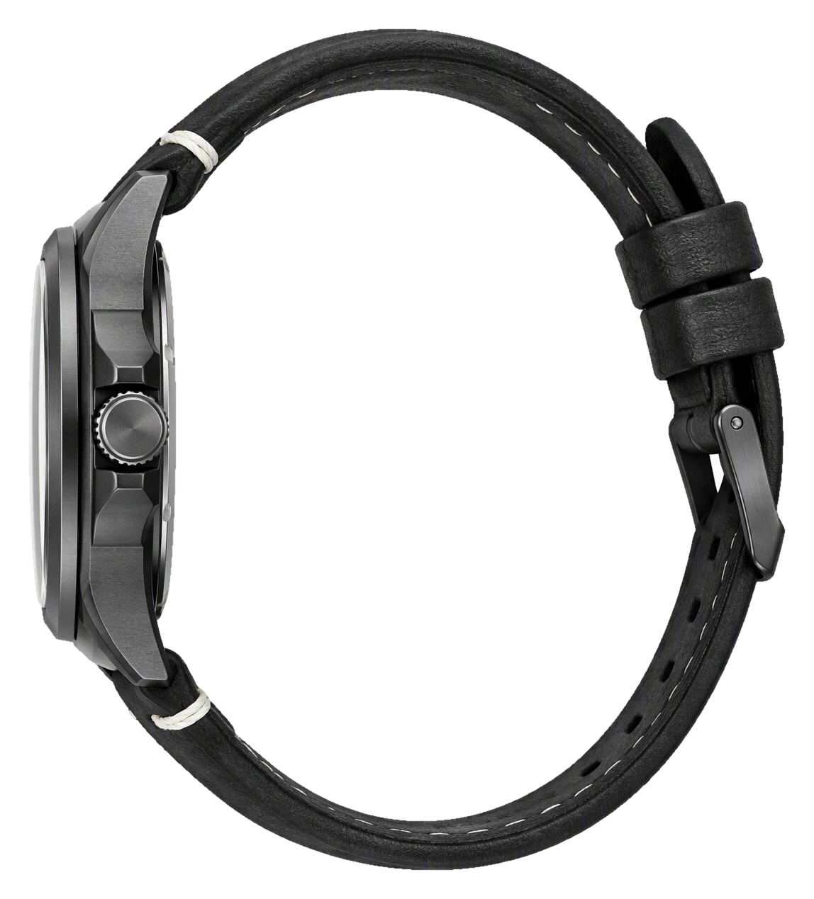 Gunmetal Arabic Date Leather — view 4