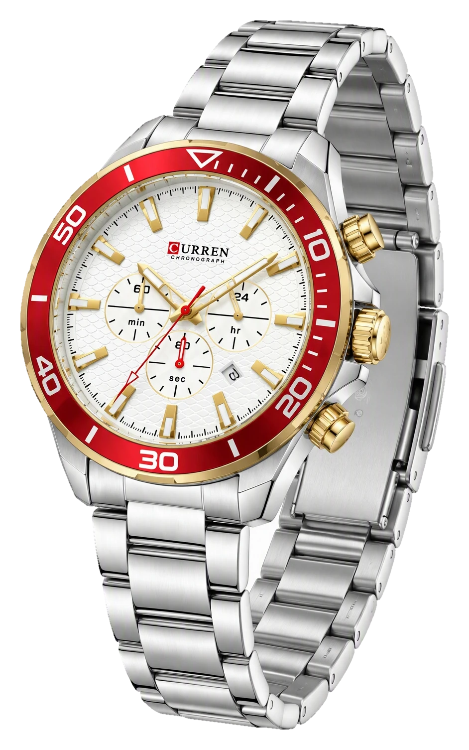 Ruby Bezel Chronograph Two-Tone — view 2